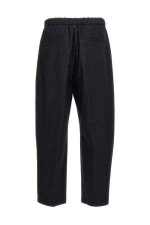 Pantaloni in cotone nero JIL SANDER | J47KA0255J45039400